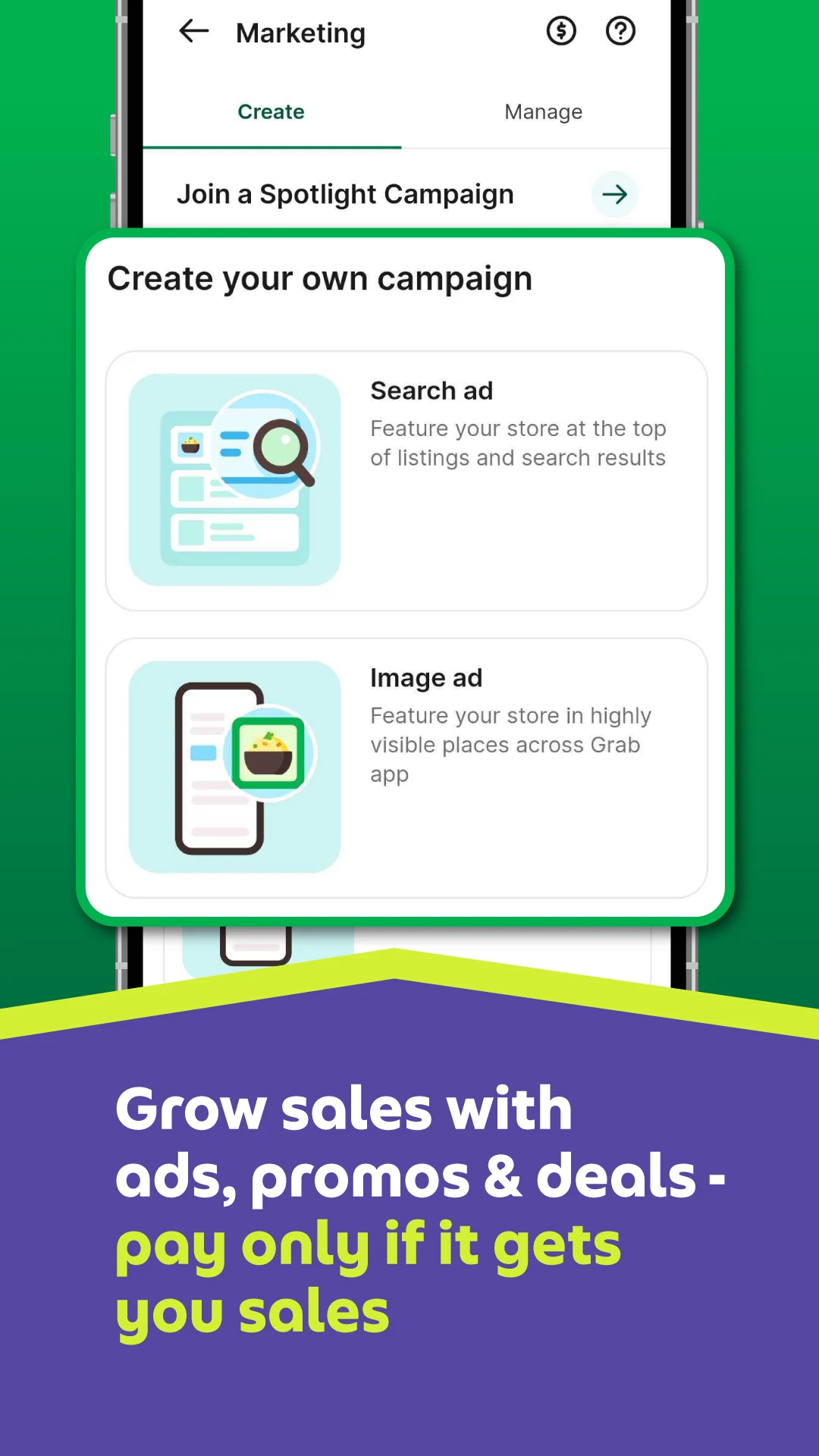 GrabMerchant screenshot